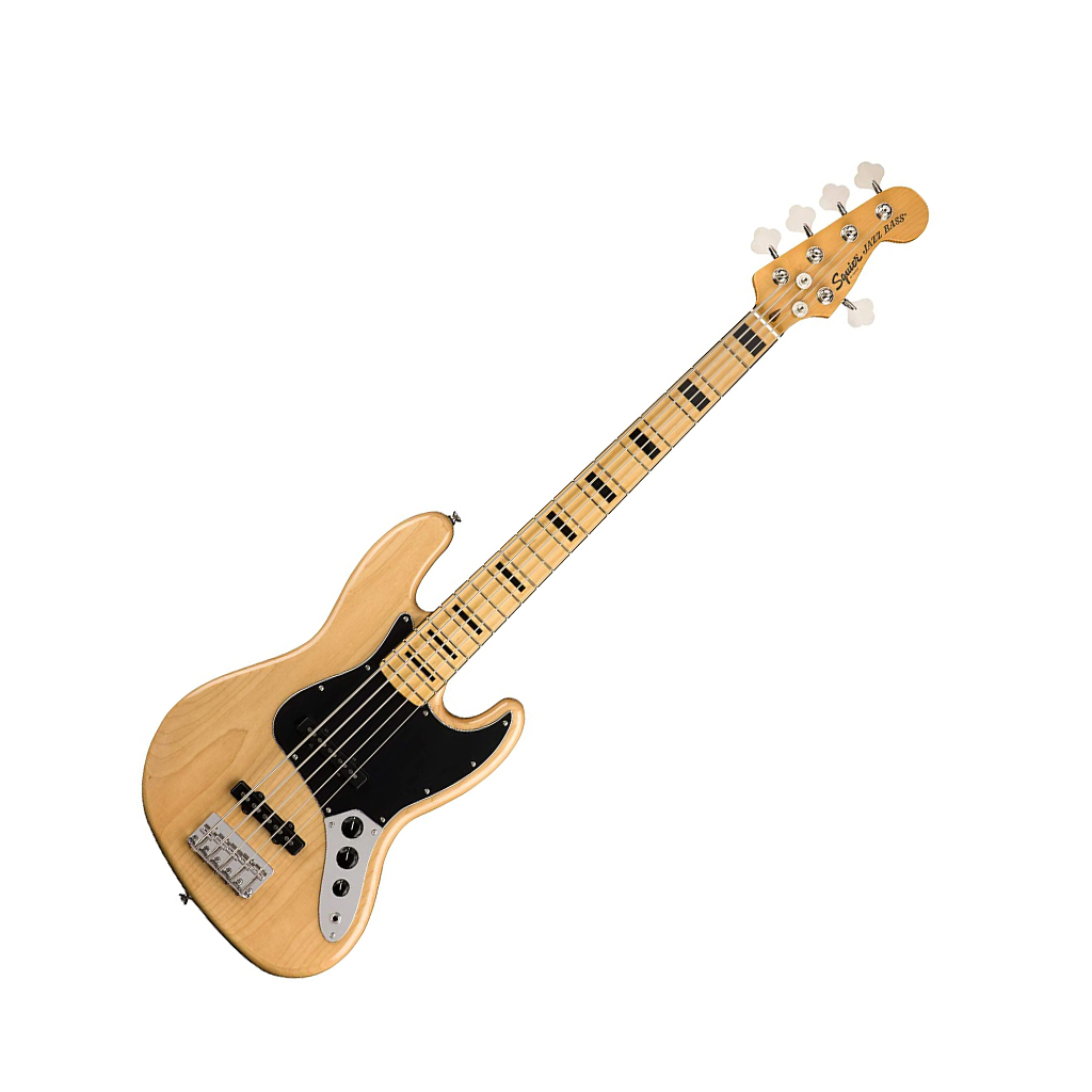 Squier Classic Vibe 70's Jazz Bass Guitar - Maple - Natural